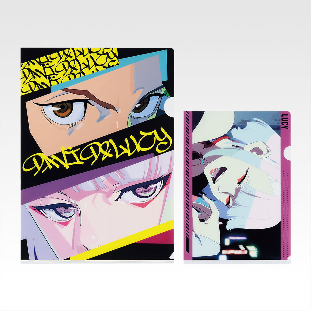 Ichiban Kuji Cyberpunk: Edgerunners - E Prize Clear Files Complete Set of 6 Types