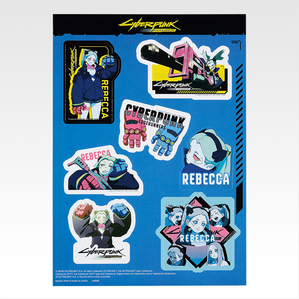 Ichiban Kuji Cyberpunk: Edgerunners - G Prize Die-Cut Stickers Complete Set of 7 Types