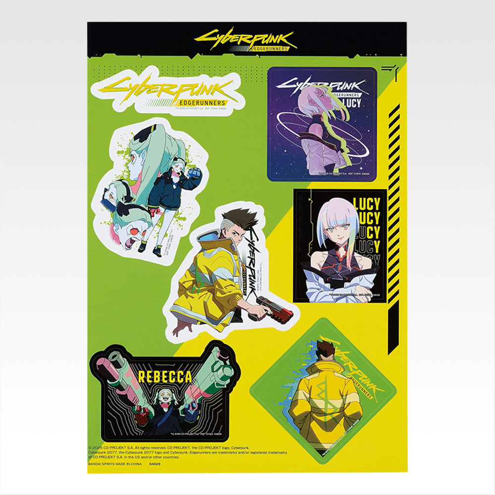 Ichiban Kuji Cyberpunk: Edgerunners - G Prize Die-Cut Stickers