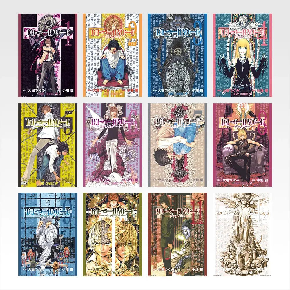 『DEATH NOTE』掲載当時の切り抜きページ&折込ポスター等のセット♪ Ichiban Kuji Death Note - F Prize Clear Poster – JumpIchiban
