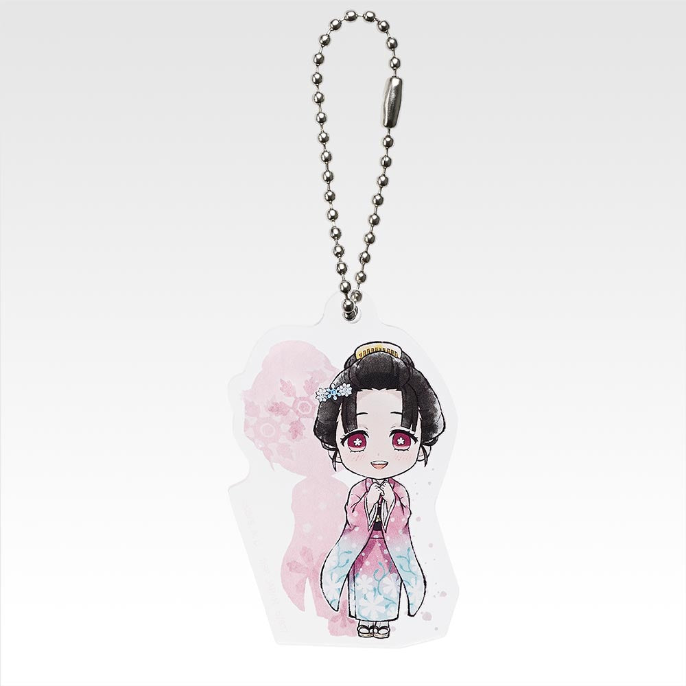 Ichiban Kuji Demon Slayer Kimetsu no Yaiba Brothers of Thunder - F Prize Kyun Chara Acrylic Charm Complete Set of 10 Types