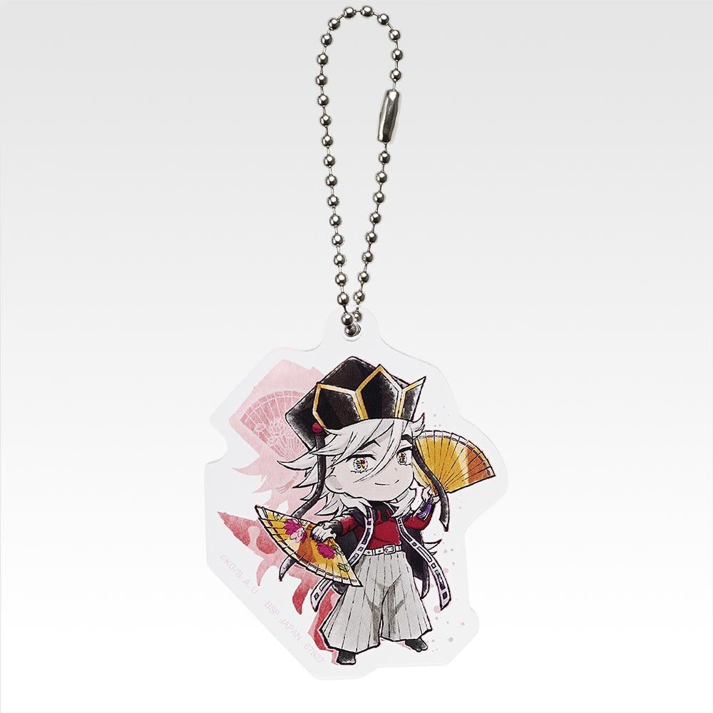 Ichiban Kuji Demon Slayer Kimetsu no Yaiba Brothers of Thunder - F Prize Kyun Chara Acrylic Charm Complete Set of 10 Types