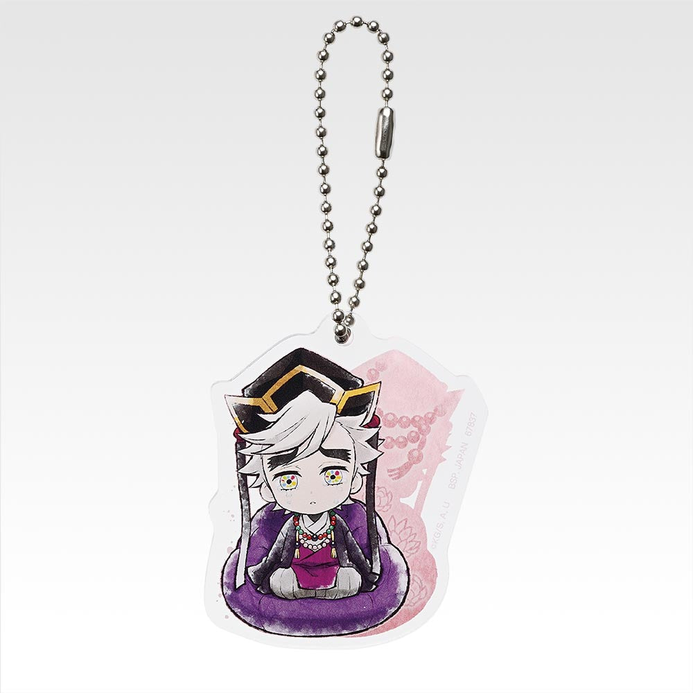 Ichiban Kuji Demon Slayer Kimetsu no Yaiba Brothers of Thunder - F Prize Kyun Chara Acrylic Charm Complete Set of 10 Types