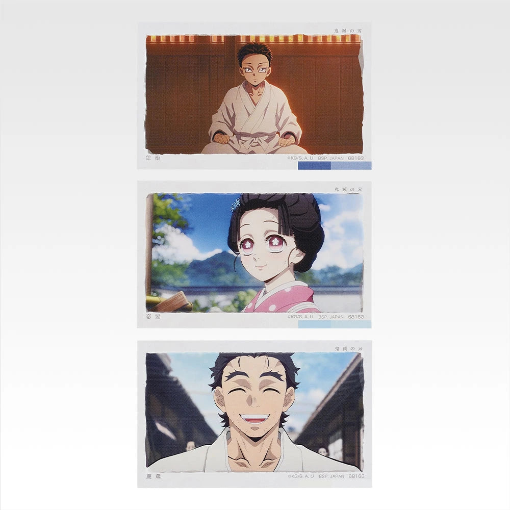 Ichiban Kuji Demon Slayer: Kimetsu no Yaiba Upper Rank Two - G Prize Photo Style Card Set Complete Set of 10 Types