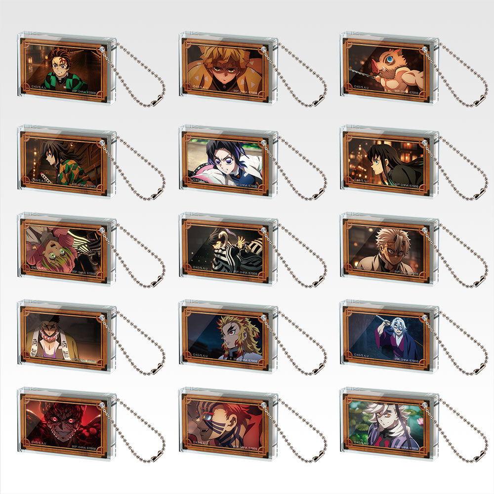 Ichiban Kuji Demon Slayer Sister's Revenge - E Prize Acritz Keychain (Complete Set of 15 Types)