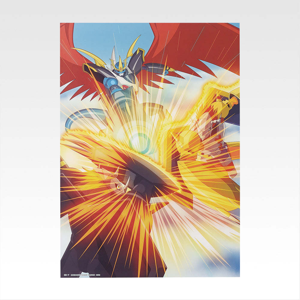 Ichiban Kuji Digimon Series Collision of Light and Darkness - D Prize Clear Poster Complete Set of 6 Types