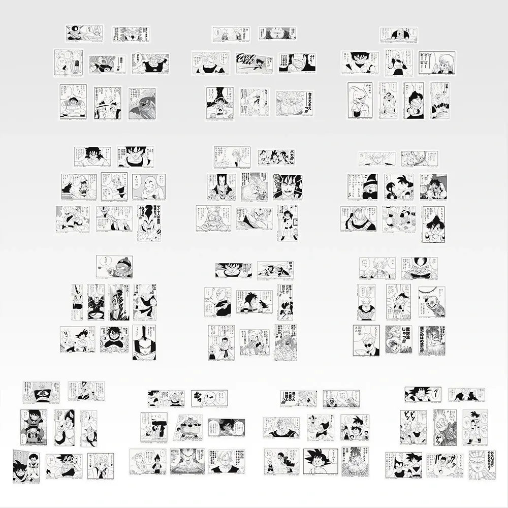 Ichiban Kuji Dragon Ball 40th Part 2 - I Prize Frame Sticker Collection II Complete Set of 13 Types