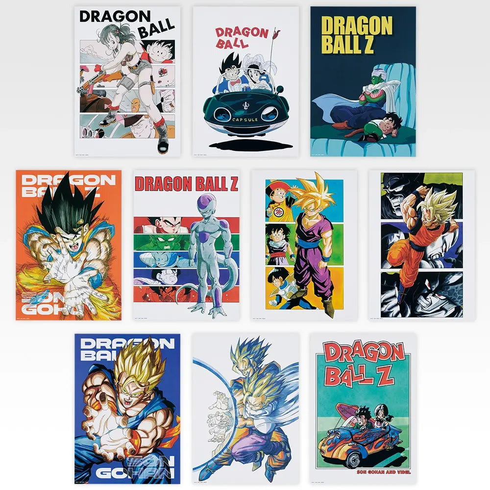 Ichiban Kuji Dragon Ball Spectacle Battle - H Prize BIG B3 size Poster Collection (10 Types)
