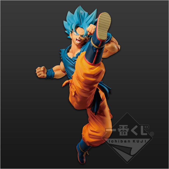 Ichiban Kuji Dragon Ball Super Warrior Battle Retsuden Z - G Prize Movie Version Super Saiyan God Son Goku Figure