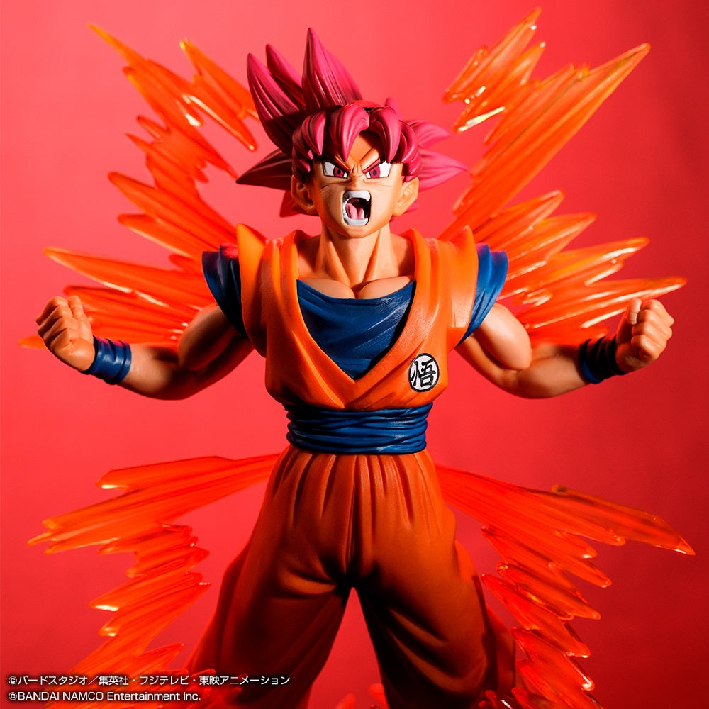 Ichiban Kuji Dragon Ball Z Dokkan Battle 6th Anniversary - A Prize Super Saiyan God Son Goku Figure