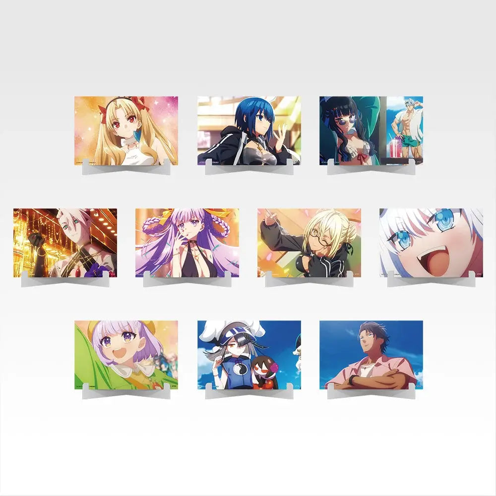 Ichiban Kuji Fate/Grand Order Celebrity Summer Experience & Archetype Inception - G Prize Illustration Board Stands (10 Types)