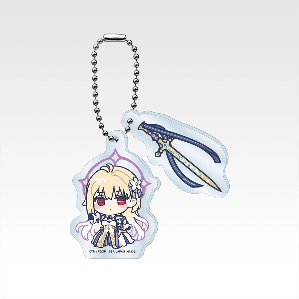 Ichiban Kuji Fate/Grand Order Celebrity Summer Experience & Archetype Inception - J Prize Twin Acrylic Charms Complete Set of 12 Types