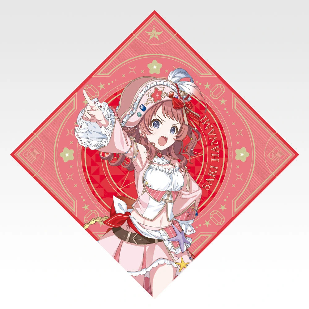 Ichiban Kuji Gakuen Idolmaster Part 6 - F Prize Original Illustration Bandana Towels Complete Set Of 13 Types