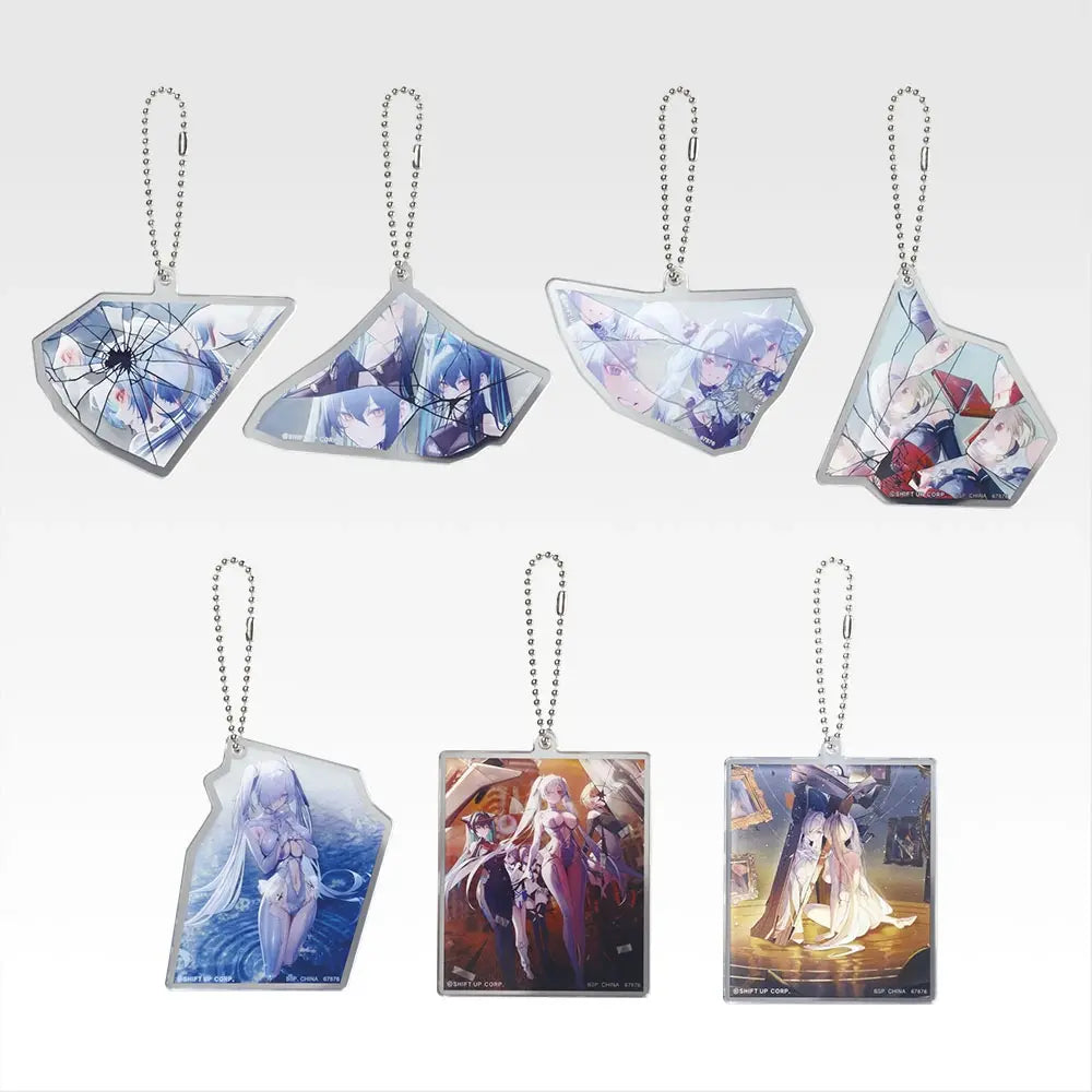 Ichiban Kuji Goddess of Victory: Nikke Chapter 6 - H Prize Acrylic Mirror Charm Complete Set of 7 Types