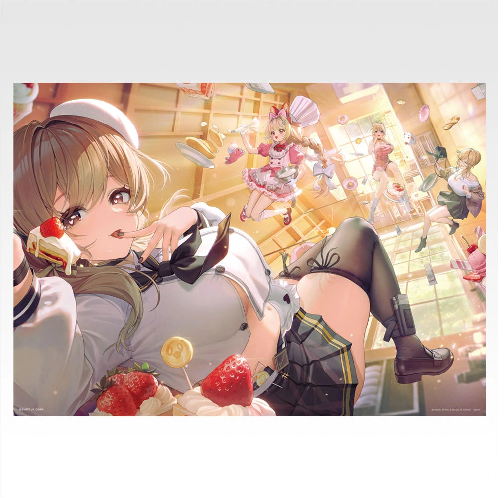 Ichiban Kuji Goddess of Victory: Nikke Chapter 7 - H Prize Clear Poster Complete Set Of 7 Types
