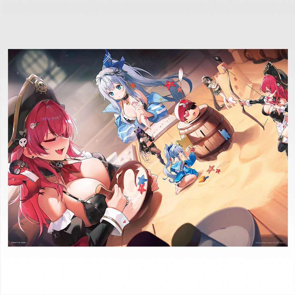 Ichiban Kuji Goddess of Victory: Nikke Chapter 7 - H Prize Clear Poster Complete Set Of 7 Types