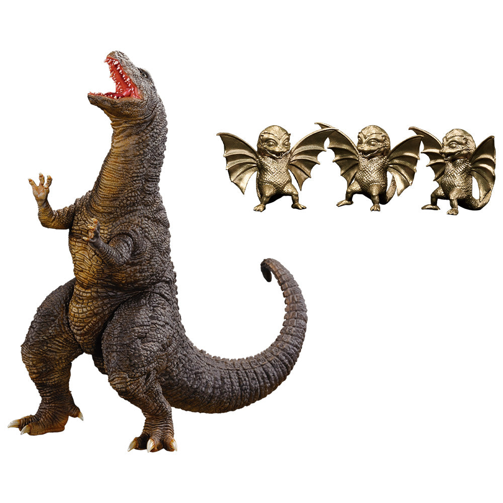Ichiban Kuji Godzilla Giant Monster Legend G - C Prize Godzillasaurus Figure with Minidrat Figures
