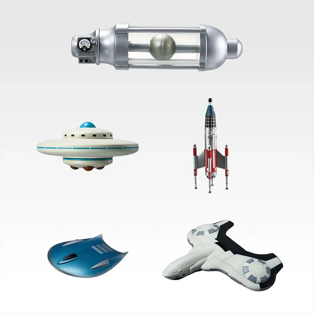 Ichiban Kuji Godzilla Machine Chronicle - G Prize Mini Mecha Figures Complete Set of 5 Types