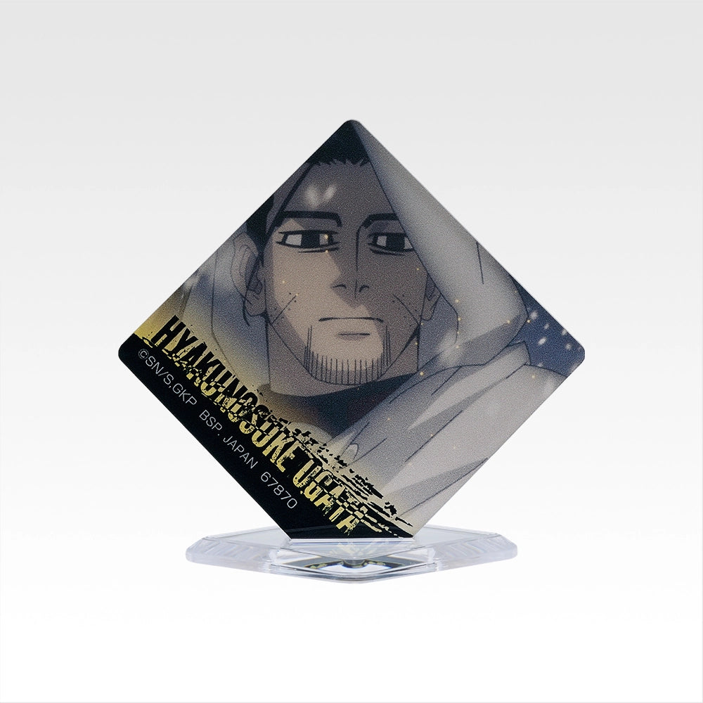 Ichiban Kuji Golden Kamuy Gold Nugget Scramble - H Prize Acrylic Stand Complete Set of 12 Types