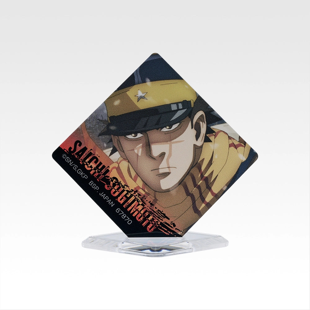 Ichiban Kuji Golden Kamuy Gold Nugget Scramble - H Prize Acrylic Stand Complete Set of 12 Types