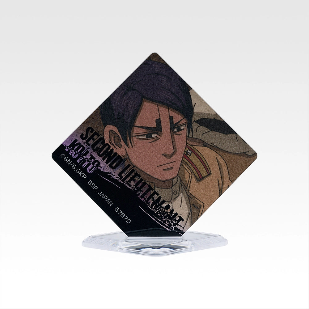 Ichiban Kuji Golden Kamuy Gold Nugget Scramble - H Prize Acrylic Stand Complete Set of 12 Types