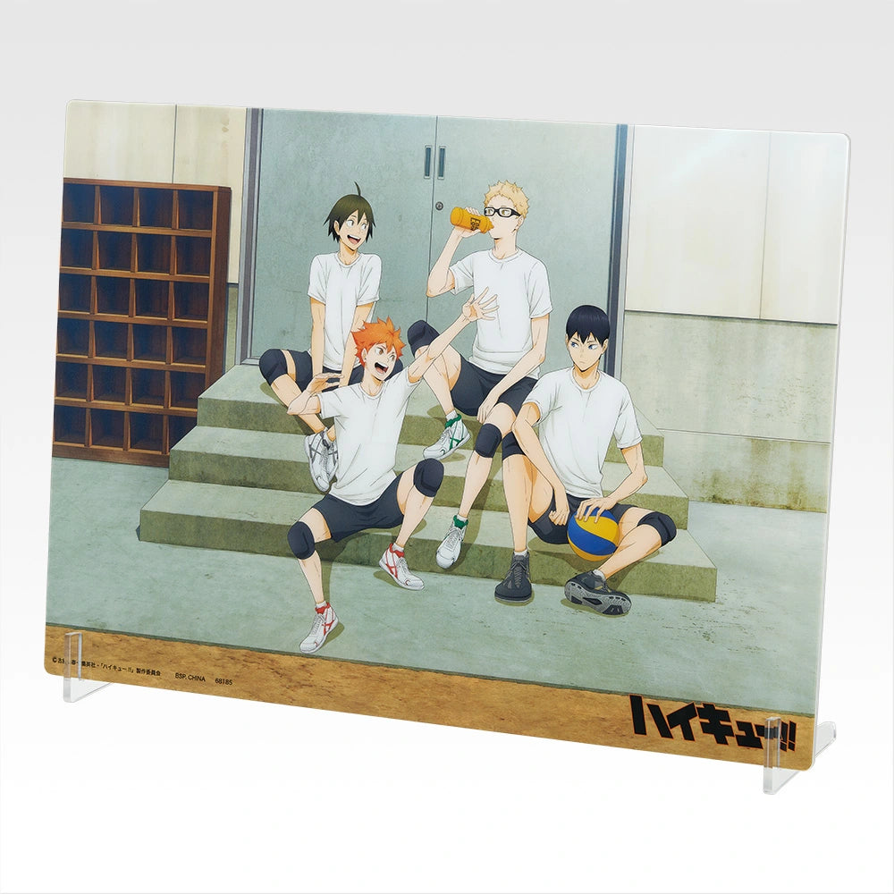 Ichiban Kuji Haikyu!! Karasuno's Future - D Prize Acrylic Board Complete Set of 2 Types