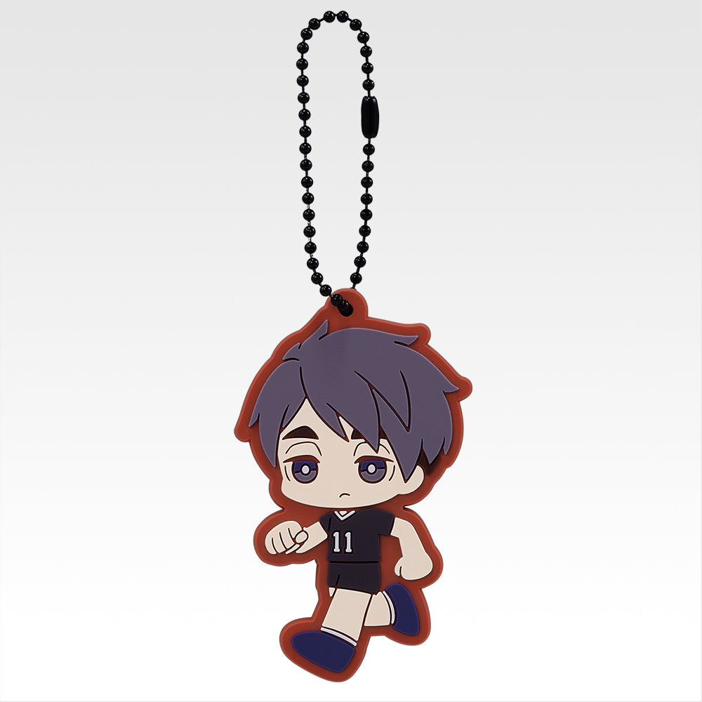 Ichiban Kuji Haikyu!! Road to the Nationals - H Prize Rubber Charm Complete Set of 12 Types