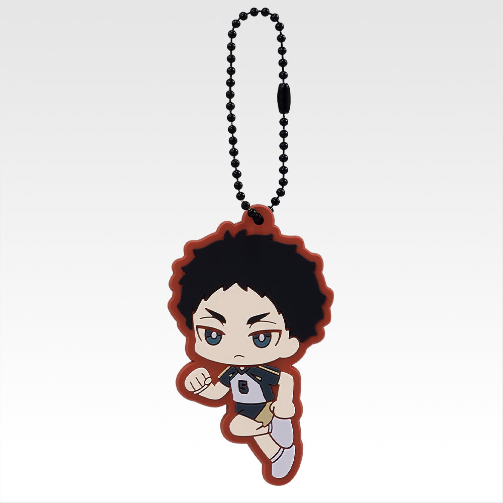 Ichiban Kuji Haikyu!! Road to the Nationals - H Prize Rubber Charm Complete Set of 12 Types