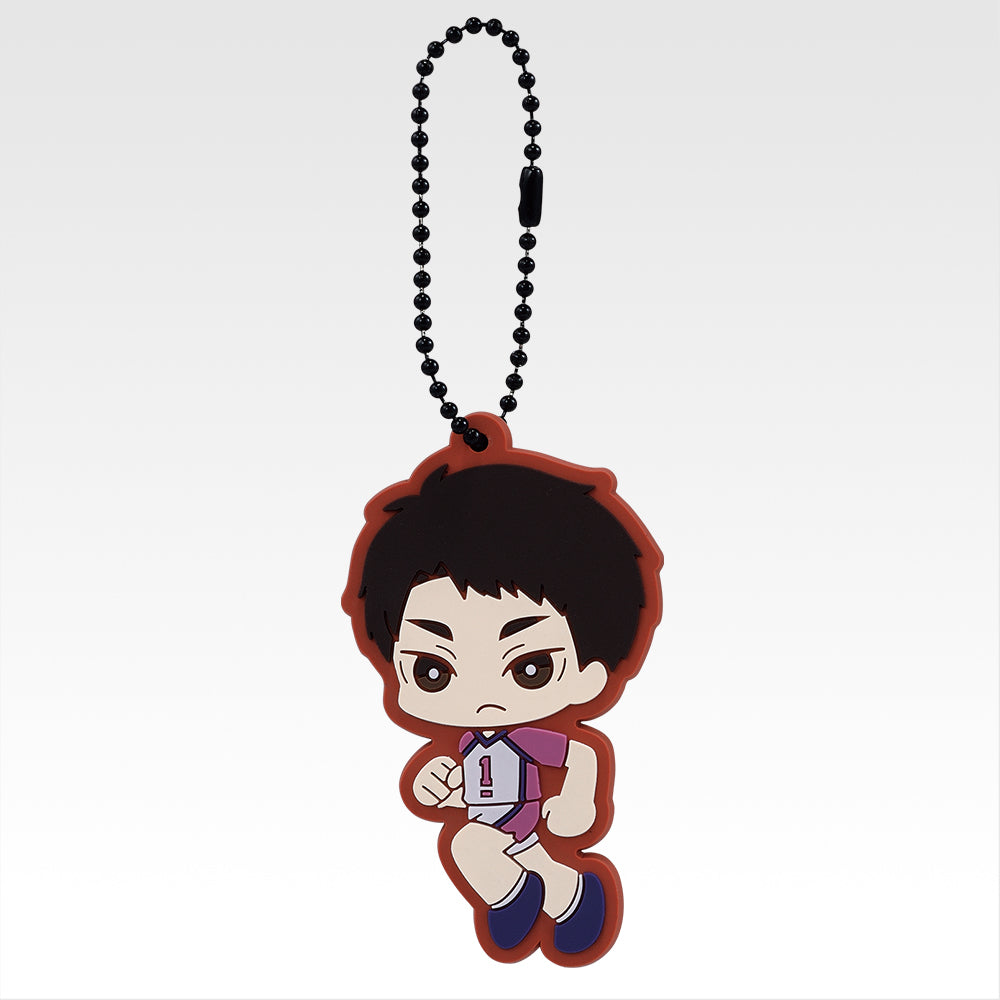 Ichiban Kuji Haikyu!! Road to the Nationals - H Prize Rubber Charm Complete Set of 12 Types