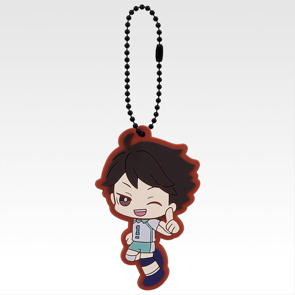 Ichiban Kuji Haikyu!! Road to the Nationals - H Prize Rubber Charm Complete Set of 12 Types
