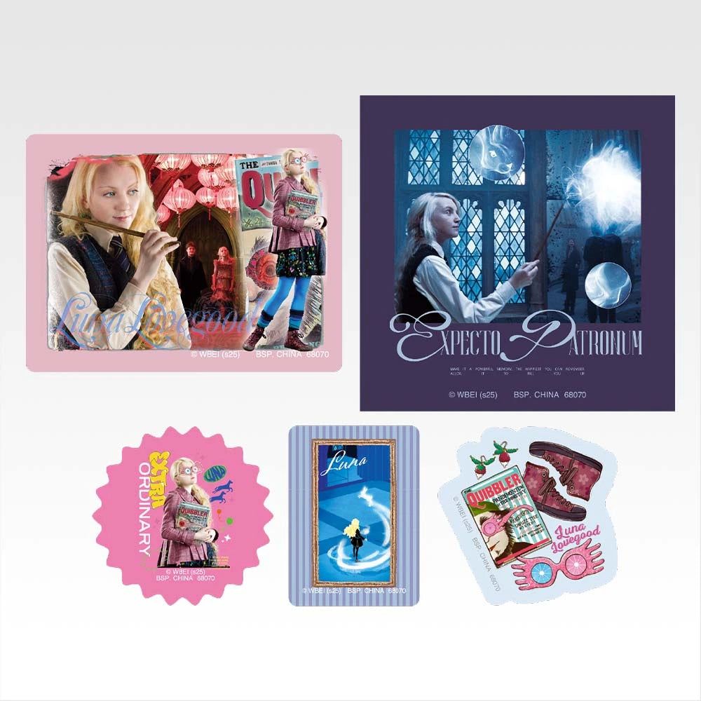 Ichiban Kuji Harry Potter Magical Holiday - J Prize Stickers Assortment Collection Complete Set of 10