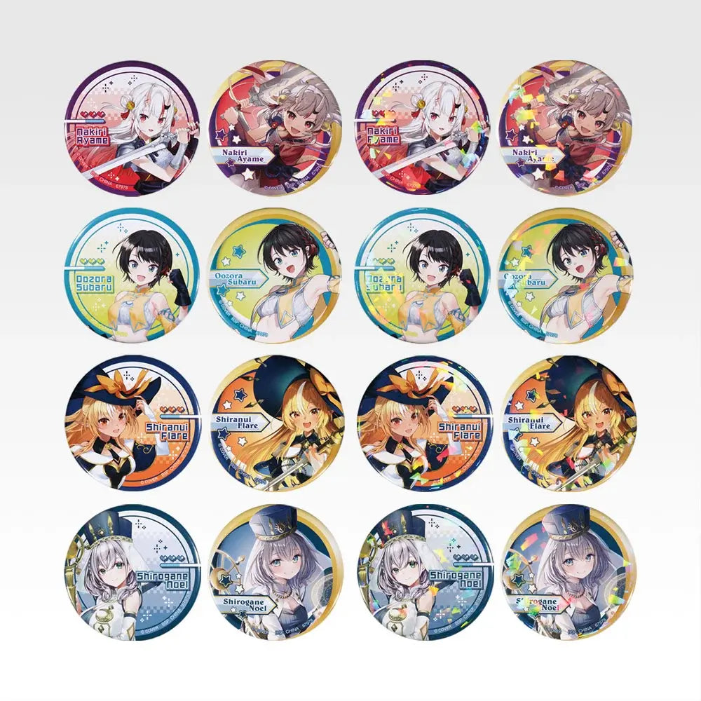 Ichiban Kuji Hololive RPG Style - Pin Badge Prize Complete Set Of 8 Types