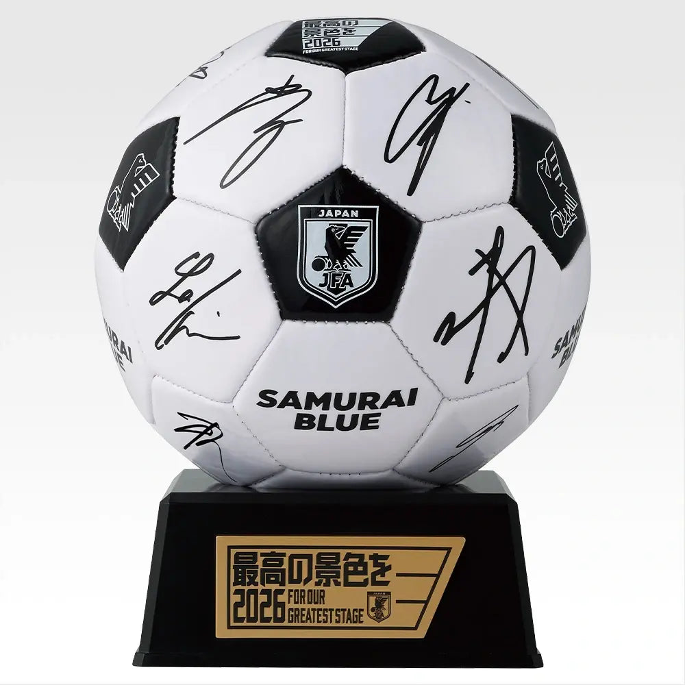 Ichiban Kuji Japan National Football Team ver. The Best View in 2026 - Last One Prize Autographed Ball (The Best View of 2026)