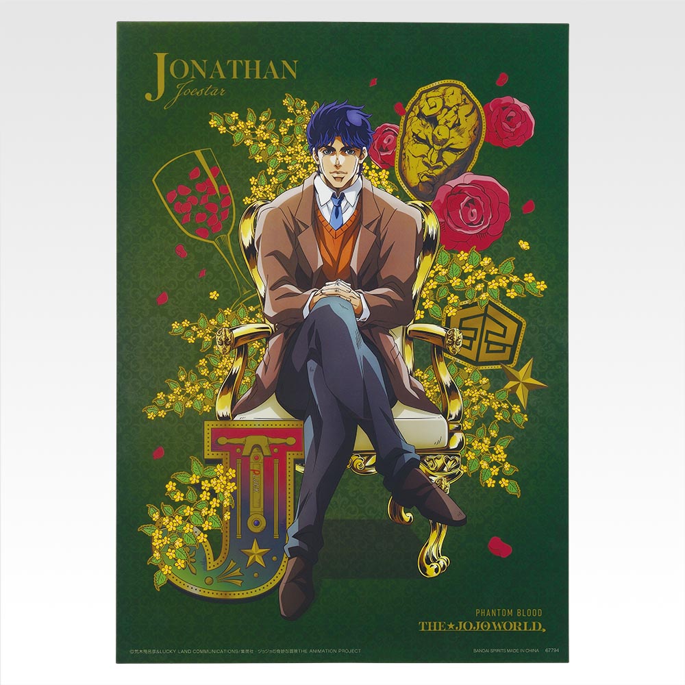 Ichiban Kuji Jojo's Bizarre Adventure The Jojo World - I Prize Clear Poster (7 Types)