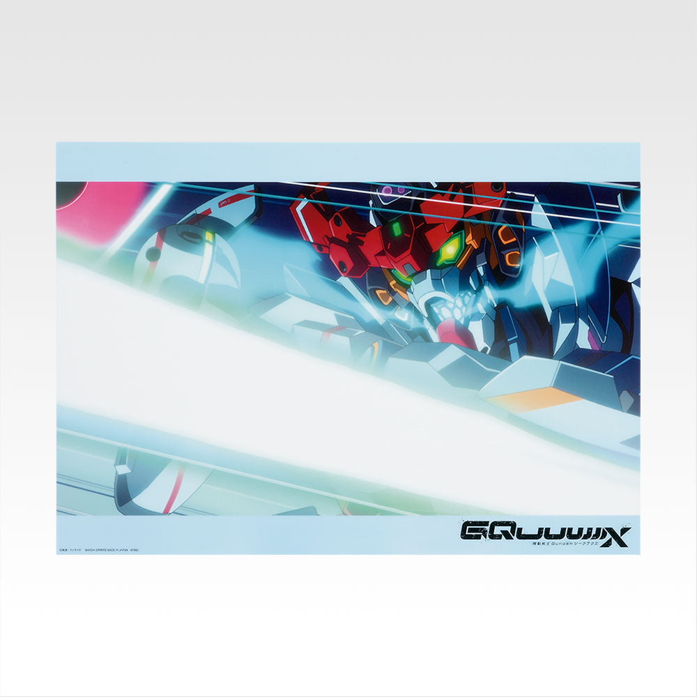 Ichiban Kuji Mobile Suit Gundam vol.3 GQuuuuuX Sieg Axe - H Prize Clear Poster (12 Types)
