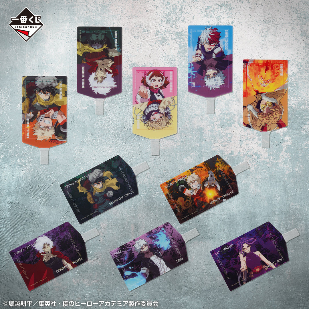 Ichiban Kuji My Hero Academia Form of Justice - F Prize Strap Holder Charm Complete Set of 10 Types