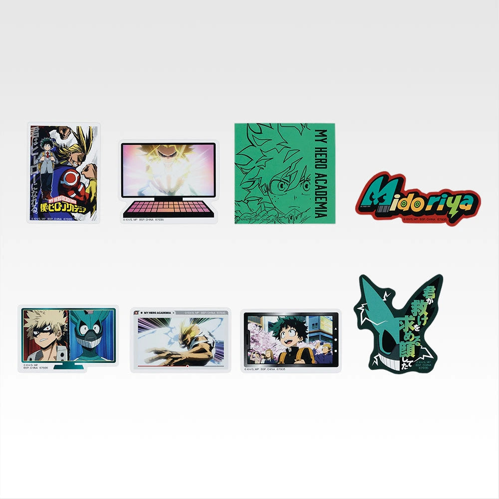 Ichiban Kuji My Hero Academia Further Beyond - L Prize Stickers Assortment Complete Set of 56