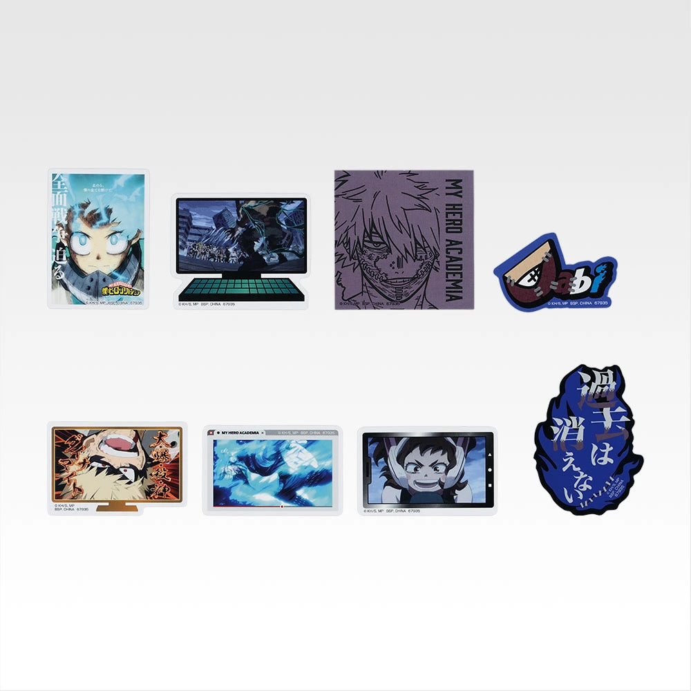 Ichiban Kuji My Hero Academia Further Beyond - L Prize Stickers Assortment Complete Set of 56