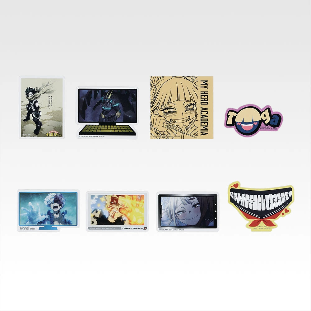 Ichiban Kuji My Hero Academia Further Beyond - L Prize Stickers Assortment Complete Set of 56
