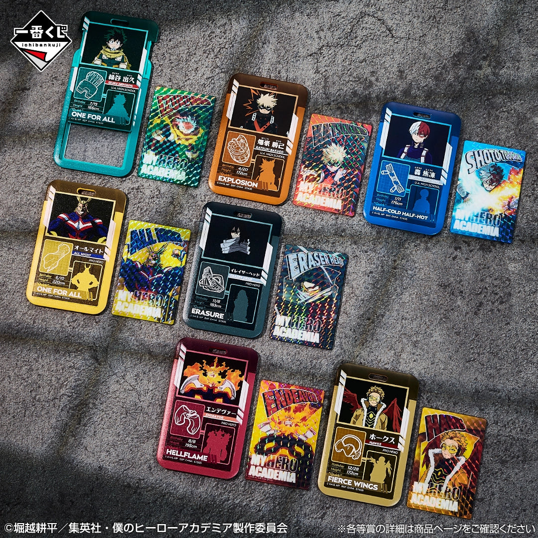 Ichiban Kuji My Hero Academia Further Beyond - J Prize Hero Card Style Acrylic Mirror Card (7 Types)