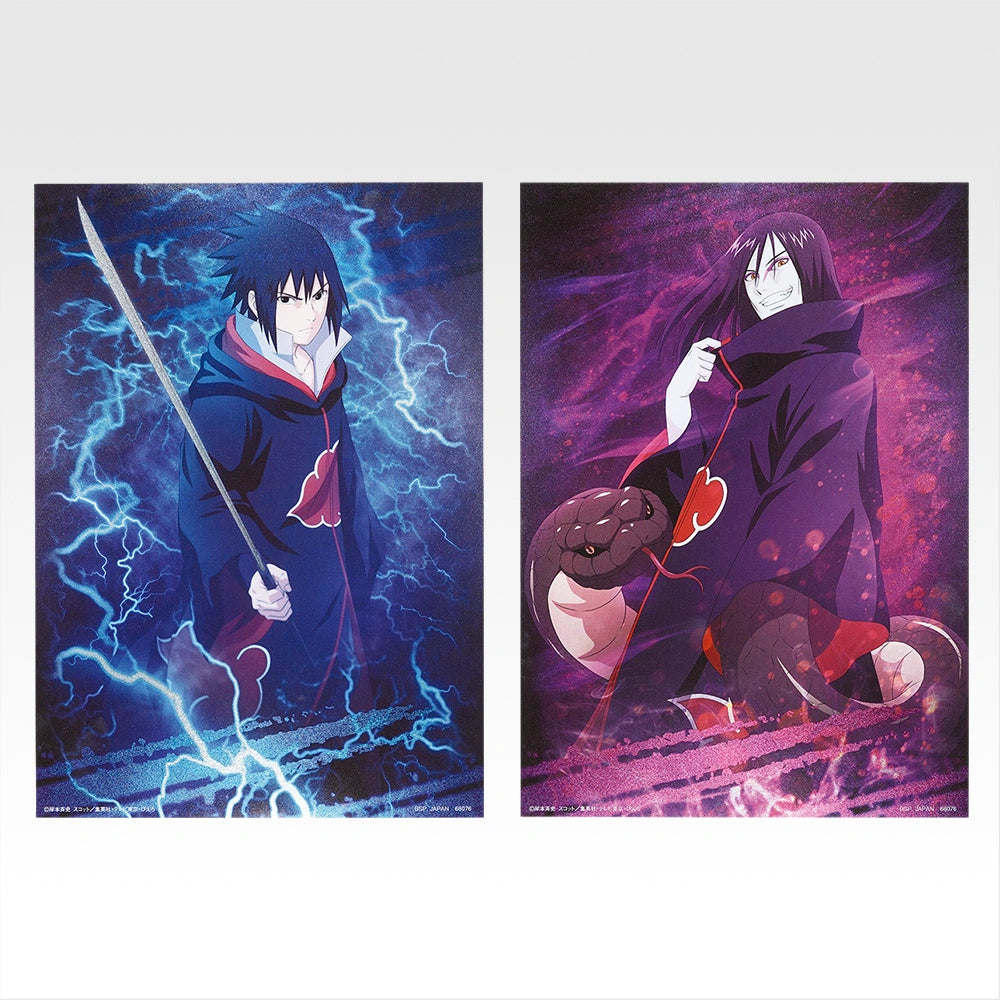 Ichiban Kuji Naruto Shippuden Kazekage Rescue Arc - I Prize Visual Sheet Set Complete Set of 12 Types