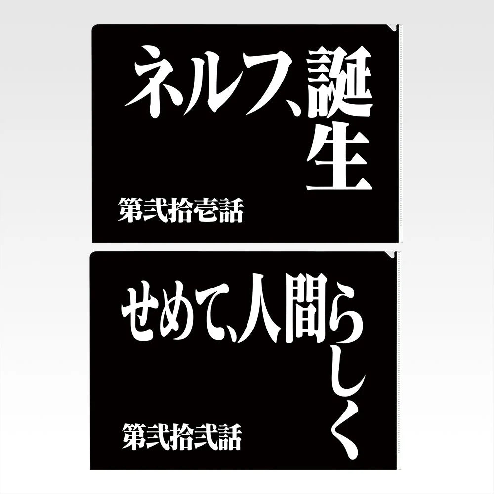 Ichiban Kuji Neon Genesis Evangelion 30th Anniversary - G Prize Clear File Set Complete Set of 13 Types