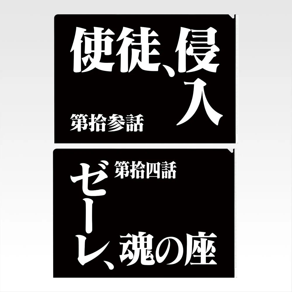 Ichiban Kuji Neon Genesis Evangelion 30th Anniversary - G Prize Clear File Set Complete Set of 13 Types