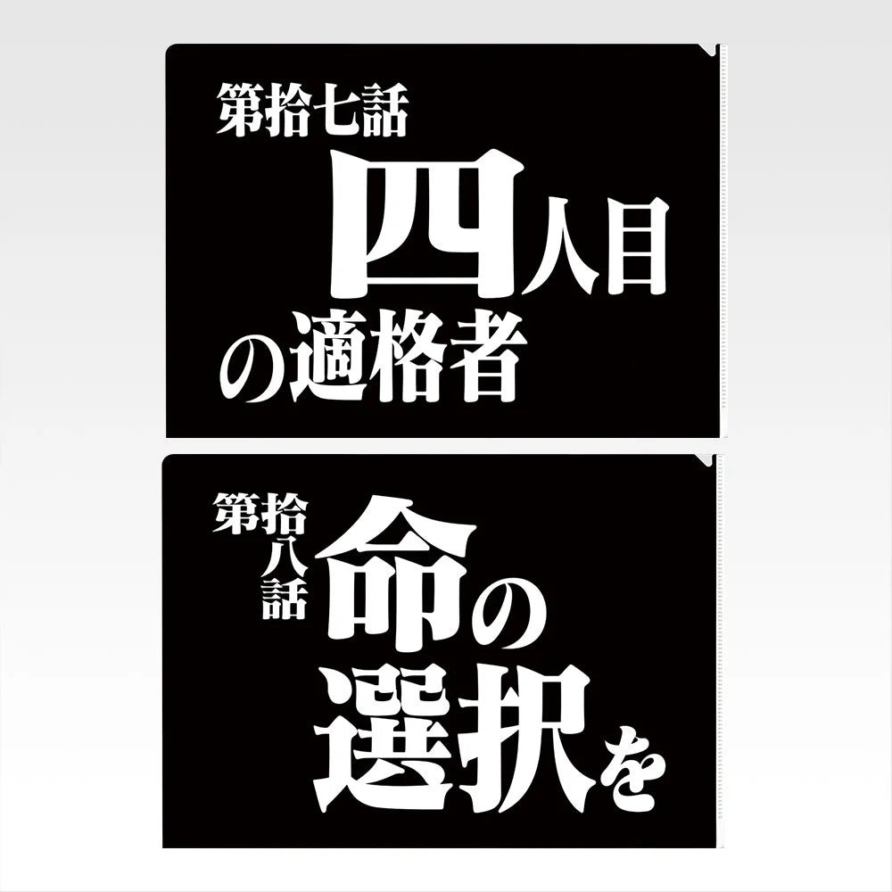 Ichiban Kuji Neon Genesis Evangelion 30th Anniversary - G Prize Clear File Set Complete Set of 13 Types