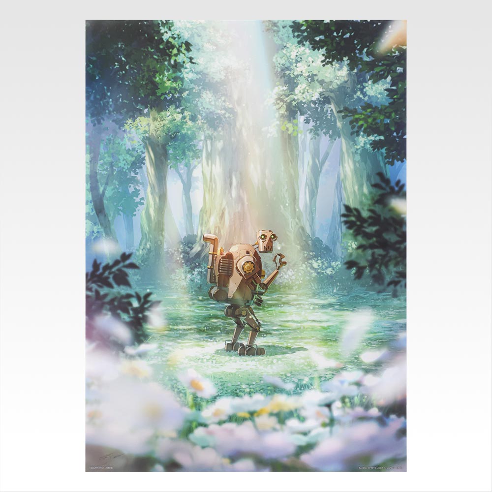 Ichiban Kuji Nier Automata Ver 1.1a Glory to Humanity - F Prize Clear Poster Complete Set of 12 Types