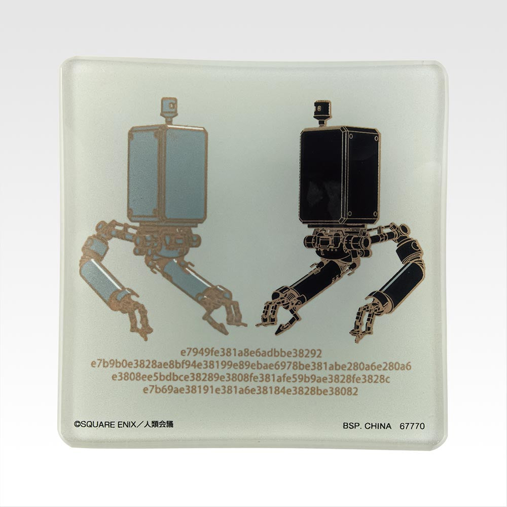 Ichiban Kuji Nier Automata Ver 1.1a Glory to Humanity - G Prize Glass Plate Complete Set of 6 Types