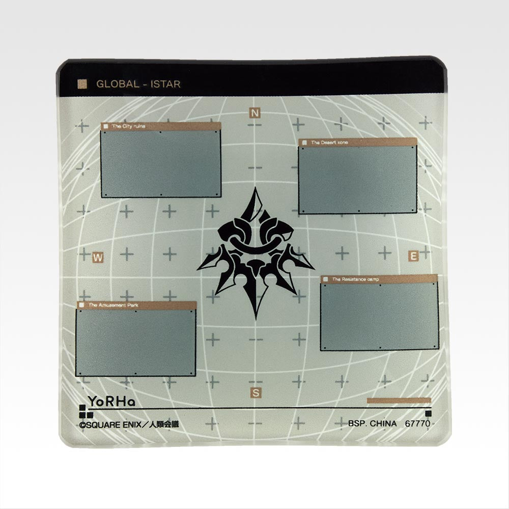 Ichiban Kuji Nier Automata Ver 1.1a Glory to Humanity - G Prize Glass Plate Complete Set of 6 Types