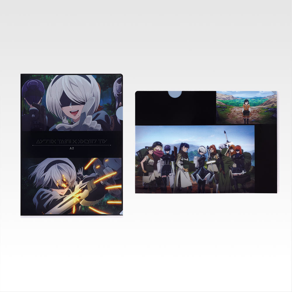 Ichiban Kuji Nier Automata Ver 1.1a Glory to Humanity - H Prize Clear File Set Complete Set of 12 Types