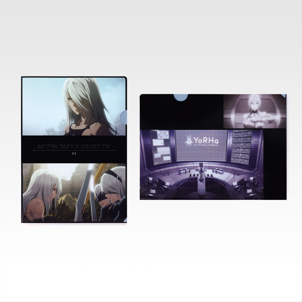 Ichiban Kuji Nier Automata Ver 1.1a Glory to Humanity - H Prize Clear File Set Complete Set of 12 Types