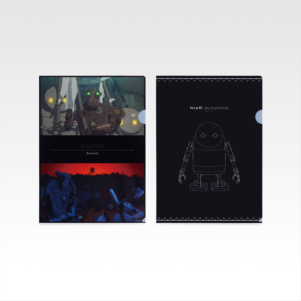 Ichiban Kuji Nier Automata Ver 1.1a Glory to Humanity - H Prize Clear File Set Complete Set of 12 Types